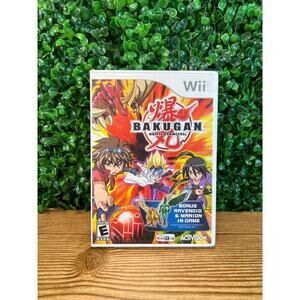 Nintendo Wii - Bakugan Battle Brawlers Game - Complete with Manual